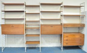 RETRO VINTAGE LADDERAX SHELVING UNIT MADE BY STAPLES