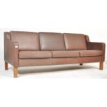 RETRO VINTAGE 1970'S DANISH BORGE MOGENSON STYLE SOFA