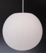 AFTER GEORGE NELSON A CONTEMPORARY BUBBLE BALL LIGHT