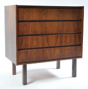 DANISH INSPIRED RETRO VINTAGE CHEST OF FOUR DRAWERS