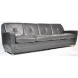 RETRO VINTAGE 1970'S FOUR SEATER SOFA SETTEE