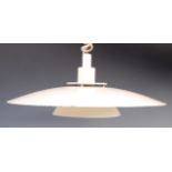 20TH CENTURY DANISH RETRO CEILING LAMP / LIGHT PENDANT FIXTURE