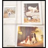 A collection of limited edition prints of dogs to include ' Lets Play ' after P Doyle featuring a