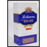 A vintage retro 20th Century Advertising point of sale shop sign Rothmans King Size cigarette lamp
