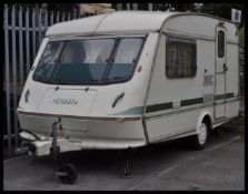 A 20th Century circa mid 1990's Elddis two berth touring caravan, the caravan in good condition