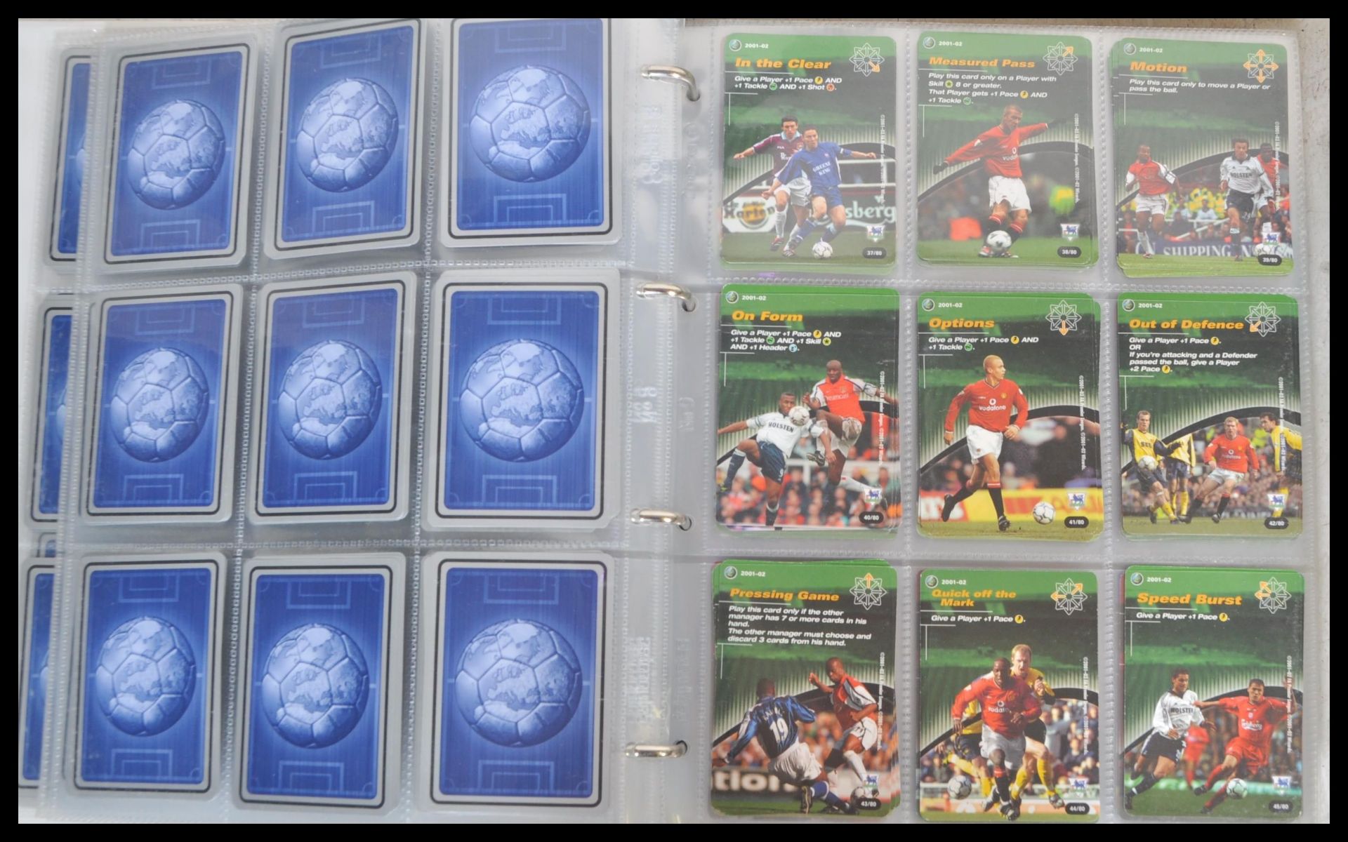 A very large collection of Football related trading cards and stickers to include various Topps