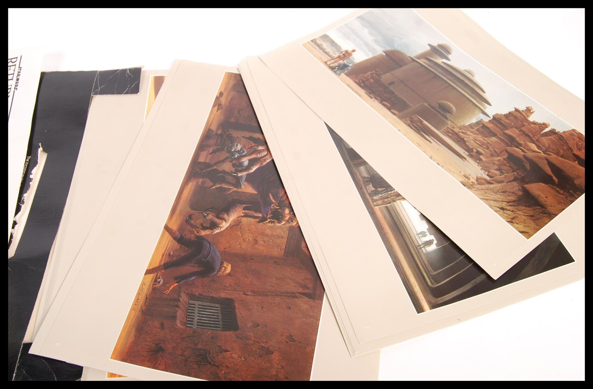RALPH MCQUARRIE STAR WARS GRAPHIC ART AND SIGNED PHOTOS - Bild 4 aus 4