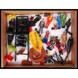 ASSORTED VINTAGE MINIATURE ACTION FIGURES AND ACCESSORIES