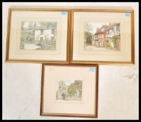 Philip & Glyn Martin Original Watercolour Paintings - A pair of paintings by Glyn Martin to