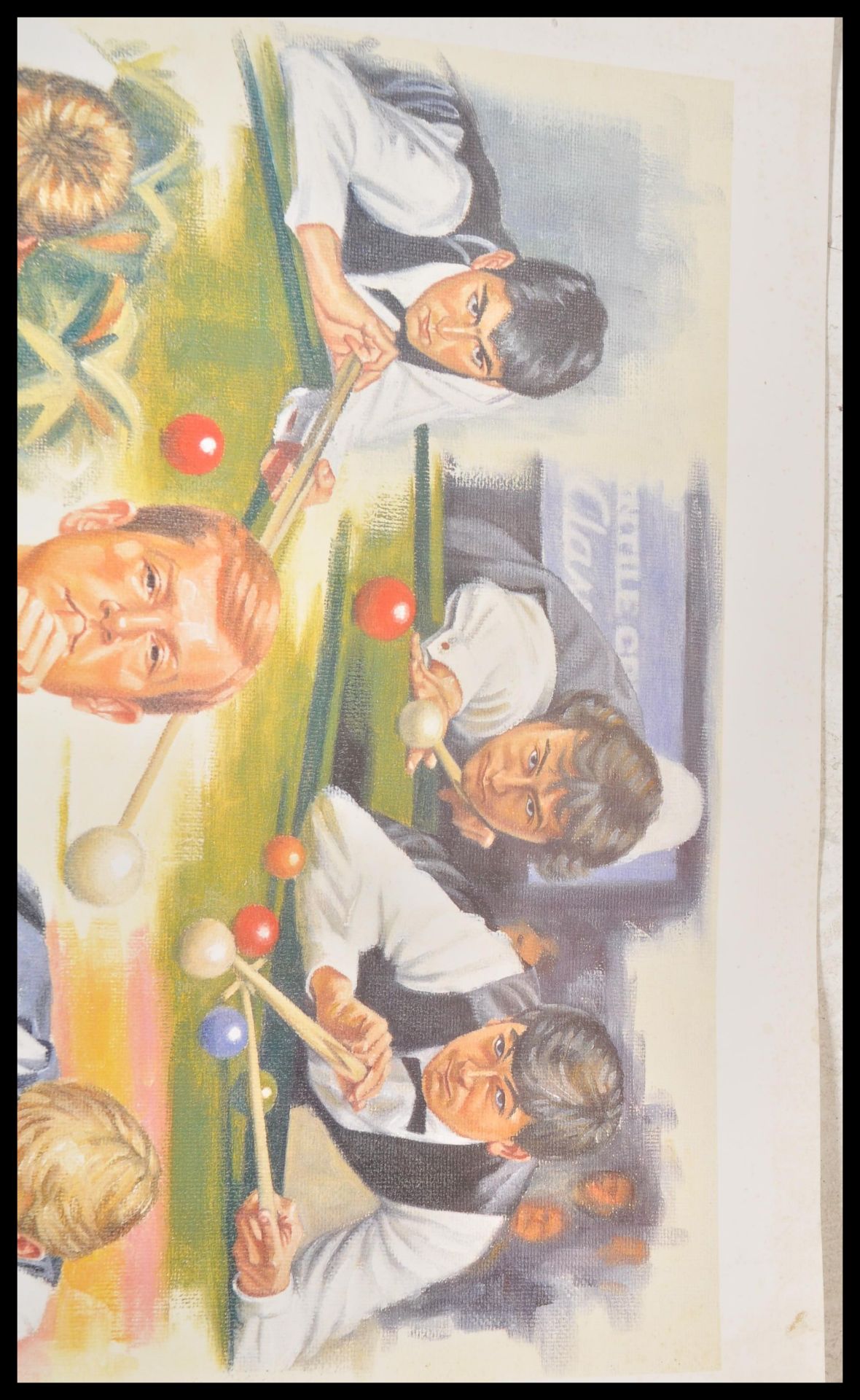 A limited edition snooker related sporting print entitled ' the King of the Baize II ' after Peter - Bild 2 aus 7