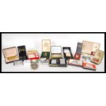 A collection of vintage lighters all in original boxes to include, Ronson, Zippo, Playboy, Sarome,