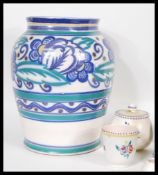A collection of 20th Century vintage studio pottery by Poole Pottery to include a large Carter