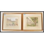 Philip & Glyn Martin Original Watercolour Paintings - A pair of paintings by Glyn Martin to