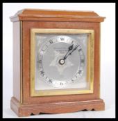 A 20th Century Elliott mantel clock, dial marked Garrard & Co. Ltd., 112 Regent Street, London,