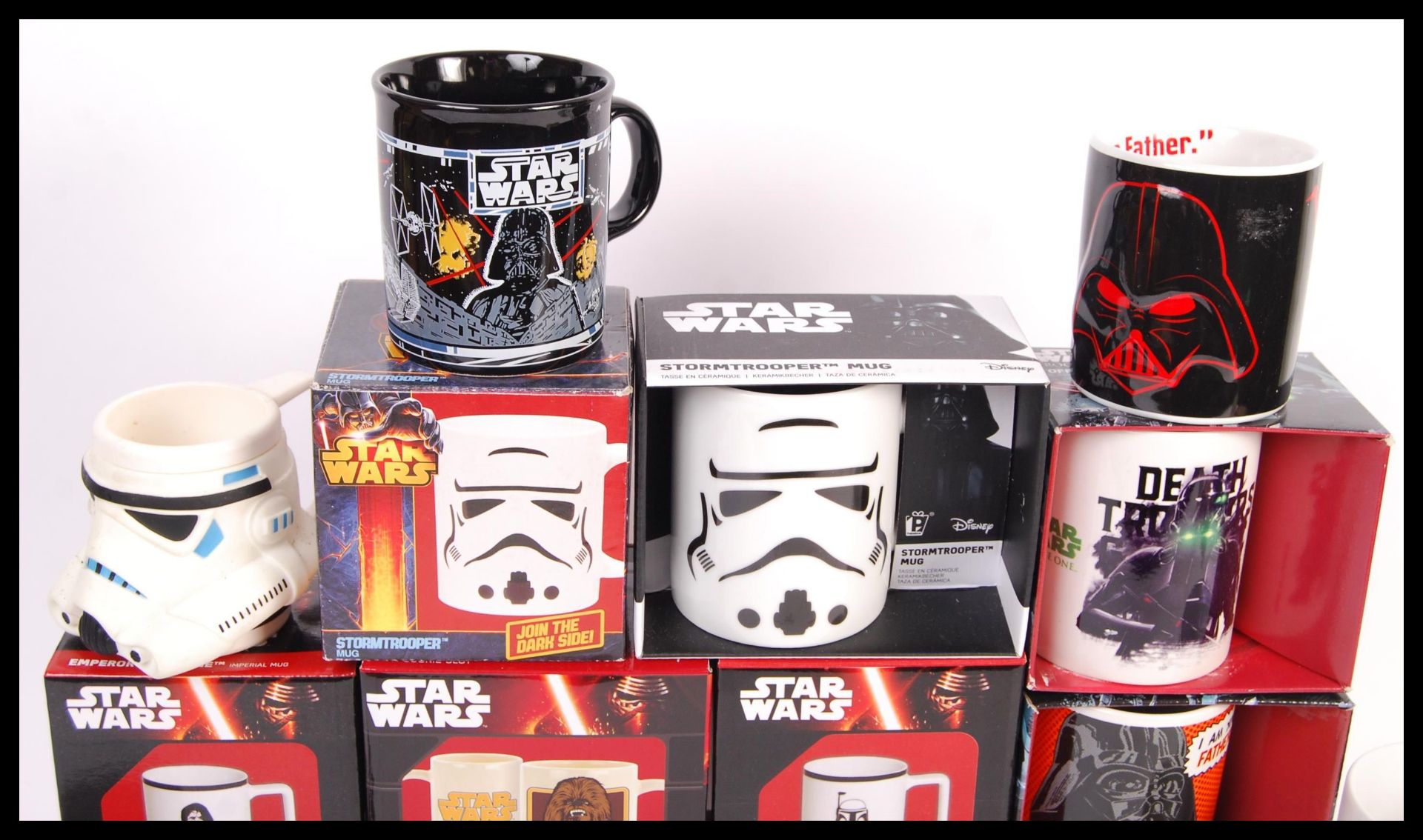 ASSORTED STAR WARS OFFICIAL MERCHANDISE CERAMIC MUGS - Bild 2 aus 3