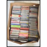 A large collection of classical music compact discs / CD's, featuring various artists and labels