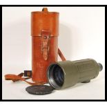 A vintage 20th Century West German Optolyth spotting scope 30x80 Ceralin Vergutung complete in