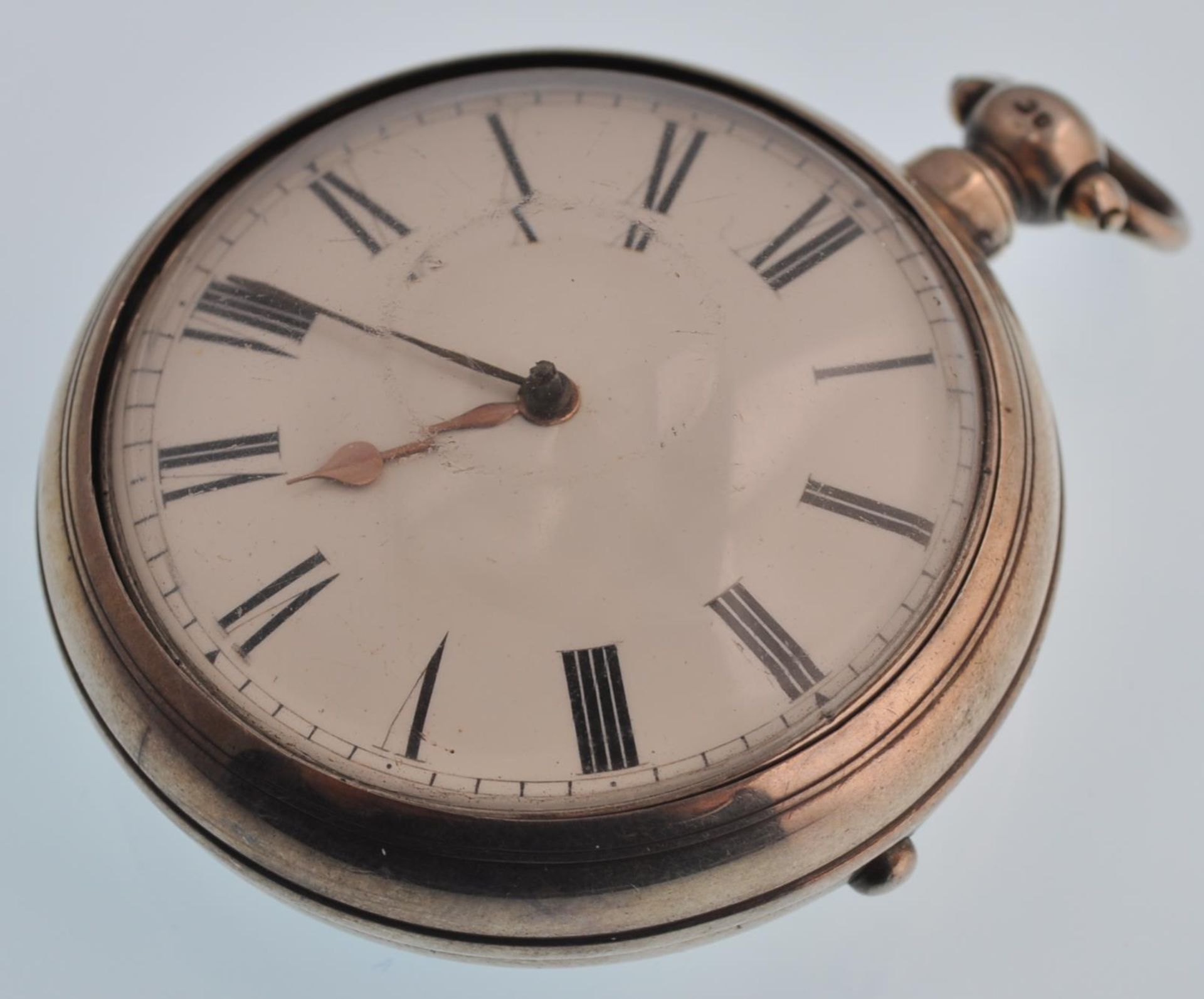 A William IV 1833 silver pair cased pocket fusee lever movement watch with bosley regulation and - Bild 8 aus 9