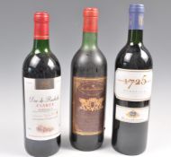 BARTON & GUESTIER 1989 BORDEAUX, SAINT FERDINAND MEDOC & CHIANTI