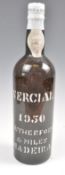 1950 BOTTLE OF RUTHERFORD & MILES SERCIAL MADEIRA