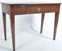 18TH CENTURY WALNUT AND MARQUETRY INLAID WRITING TABLE DESK