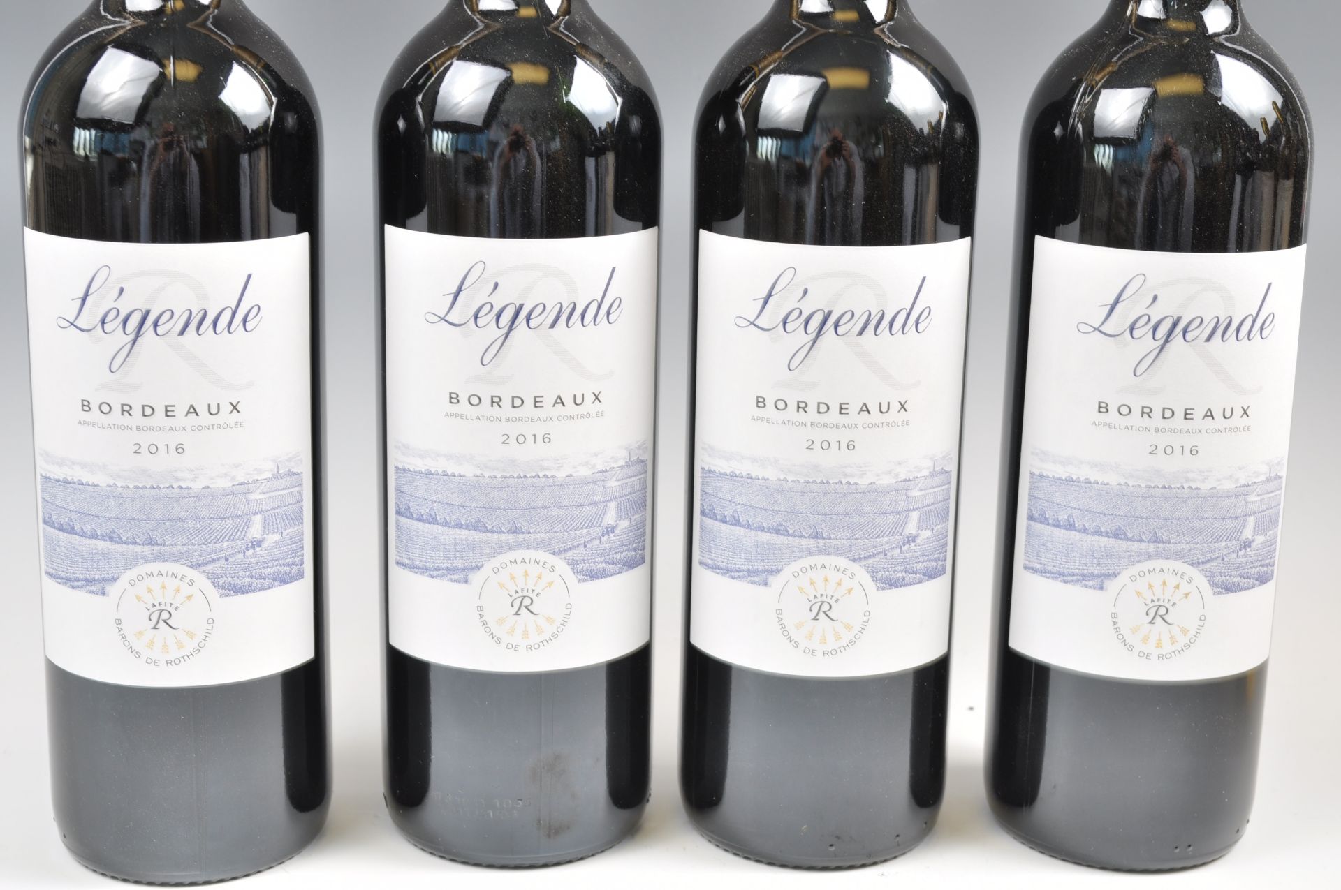 4 BOTTLES OF DOMAINS BARONS DE ROTHSCHILD LEGENDE BORDEAUX - Bild 2 aus 3