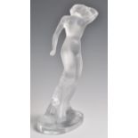 LALIQUE DANSEUSE BRAS LEVES NUDE DANCER FIGURINE