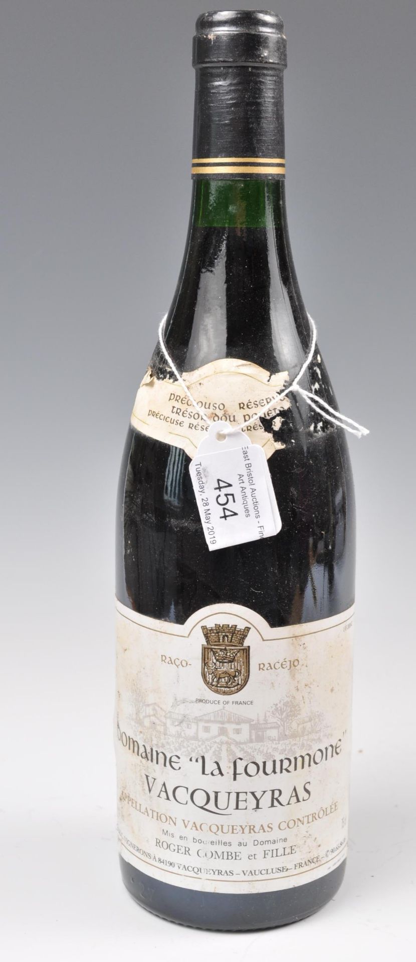 11 BOTTLES 1990 DOMAINE LA FOURMONE VACQUEYRAS ROG