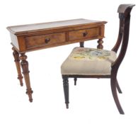 19TH CENTURY GILLOWS OF LANCASTER ROSEWOOD WRITING TABLE DESK