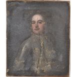 IN THE MANNER OF PETER LELY 17TH CENTURY OIL ON CANVAS DEPICTING A MILITARY OFFICER