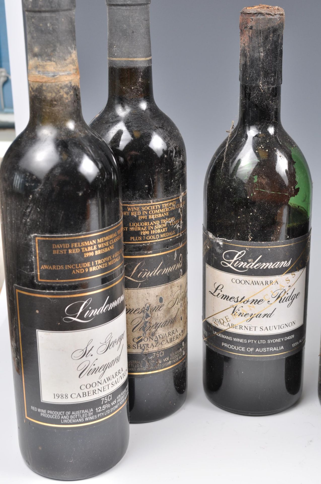 9 BOTTLES LINDEMANS COONAWARRA SHIRAZ - CABERNET S - Bild 2 aus 5