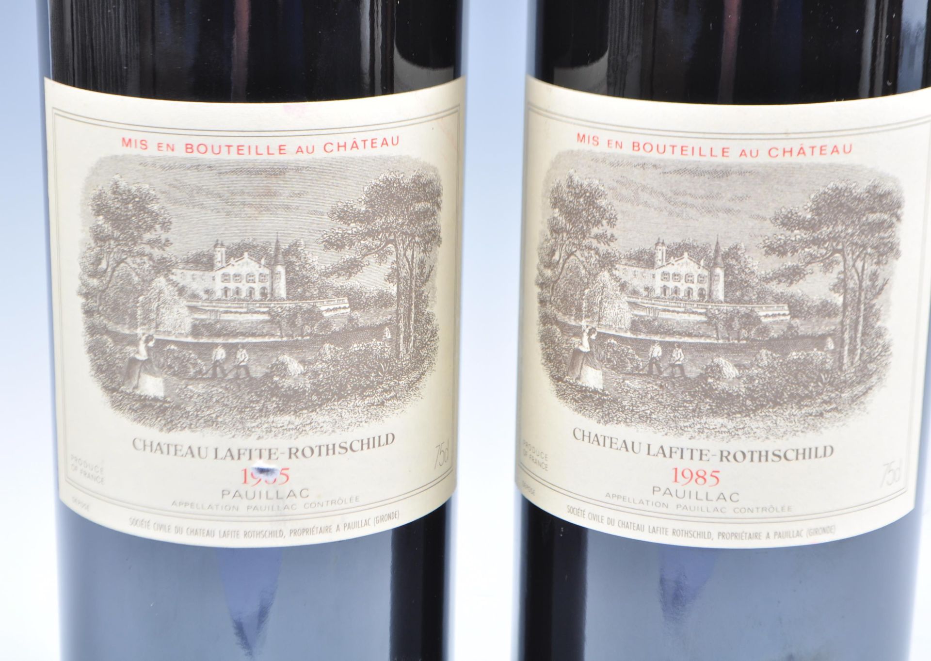 2 BOTTLES OF 1985 CHATEAU LAFITE - ROTHSCHILD - Bild 4 aus 4