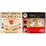 TWO ORIGINAL VINTAGE ADVERTISING SIGNS FOR DUCKWOR