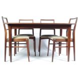 RICHARD HORNBY HEALS DINING SUITE - TABLE & CHAIRS