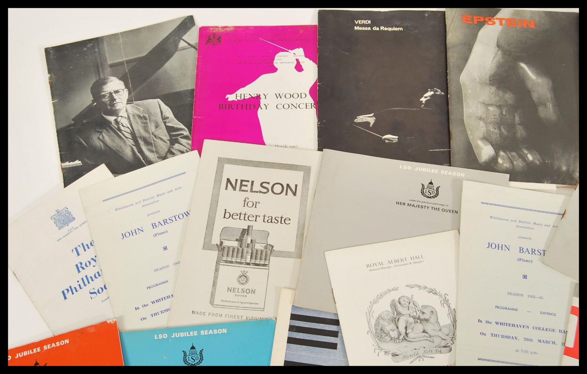 A collection of classical music ephemera to include Bristol Hippodrome programs, Royal Albert - Image 2 of 3