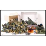 ASSORTED PLASTIC MODEL MILITARY SOLDIERS