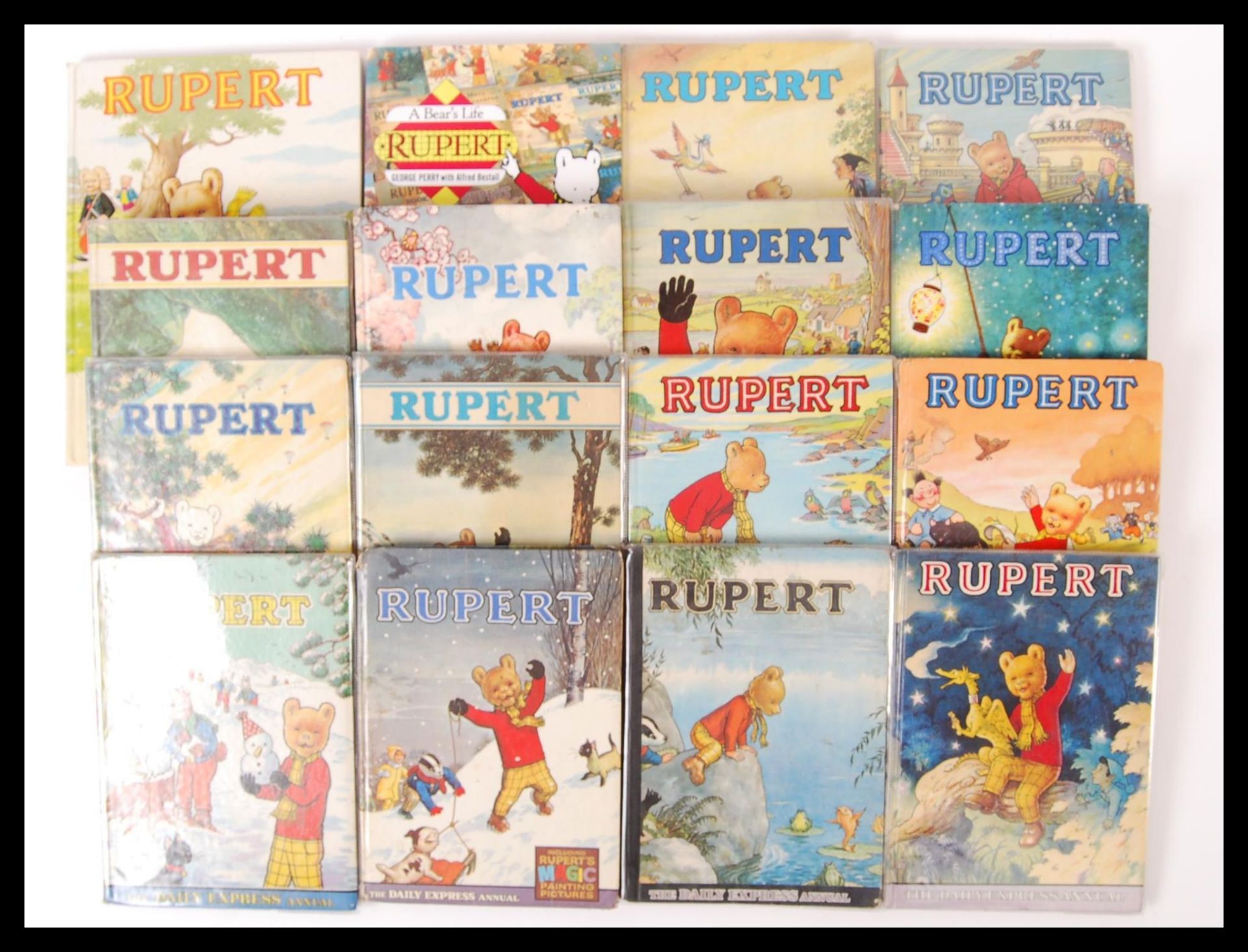 VINTAGE 1960'S / 70'S RUPERT HARDBACK DAILY EXPRESS ANNUALS - Image 2 of 6