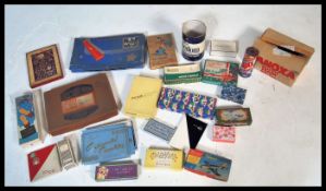 A collection of vintage 20th Century advertising / packaging boxes to include Christian Dior,