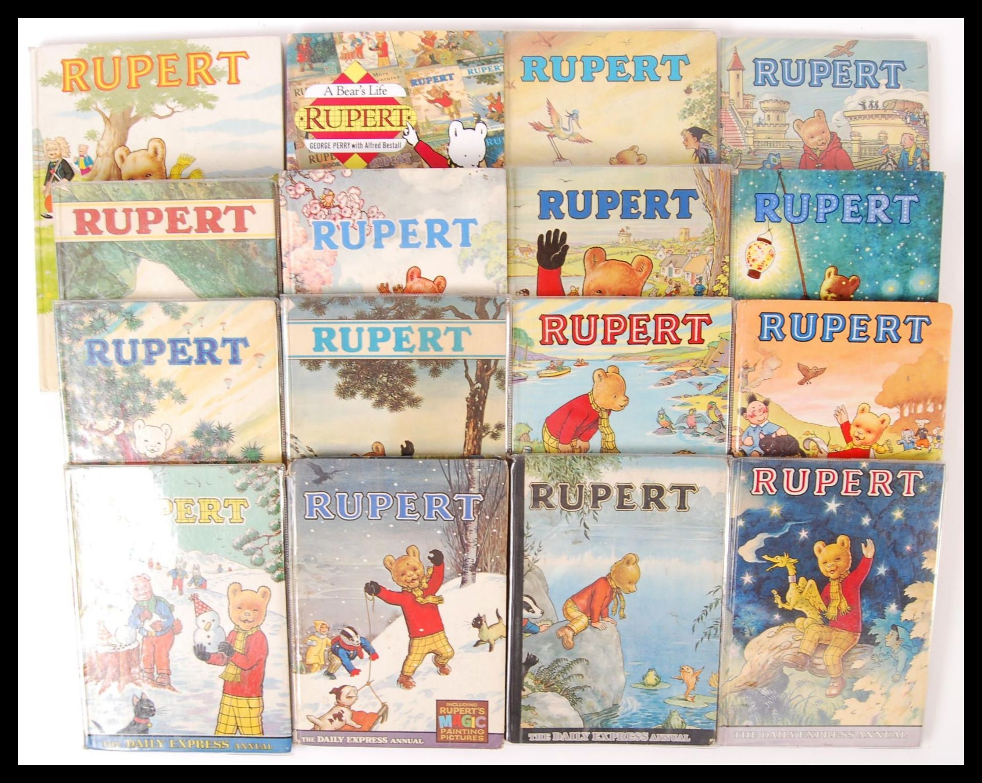 VINTAGE 1960'S / 70'S RUPERT HARDBACK DAILY EXPRESS ANNUALS - Image 3 of 6