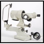 A vintage 20th Century Spanish Bobes Keratometer scietific optical instrument having adjustable