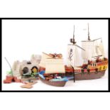 RETRO 1990'S PLAYMOBIL MODEL TOY PIRATE PLAYSET