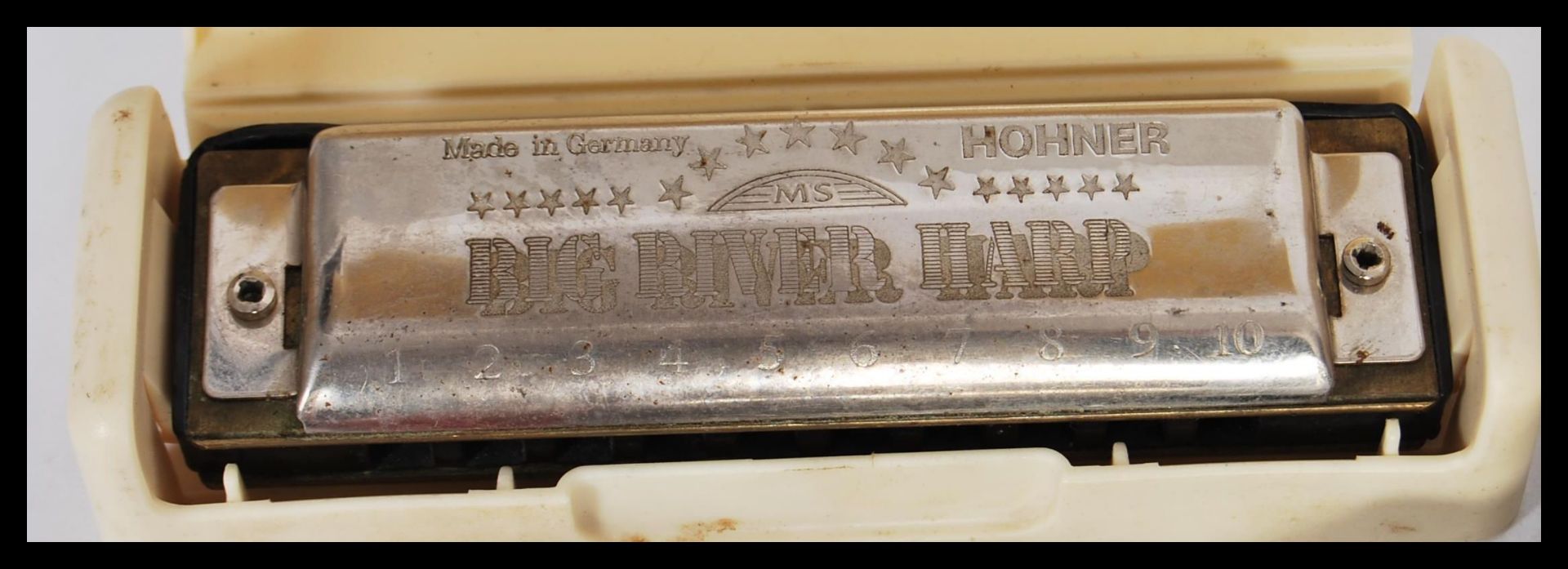 A good collection of vintage harmonicas to include Hohner Weekender, Super Chromonica, boxed Big - Bild 3 aus 6