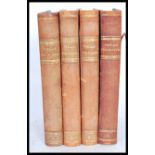 Four botany related books entitled 'Familiar Wild Flowers' in four volumes by F. Edward Hulme