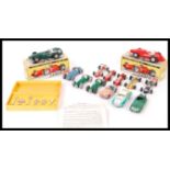 ASSORTED DIECAST AND SLOT CAR RACING SCALE MODEL RACING CARS