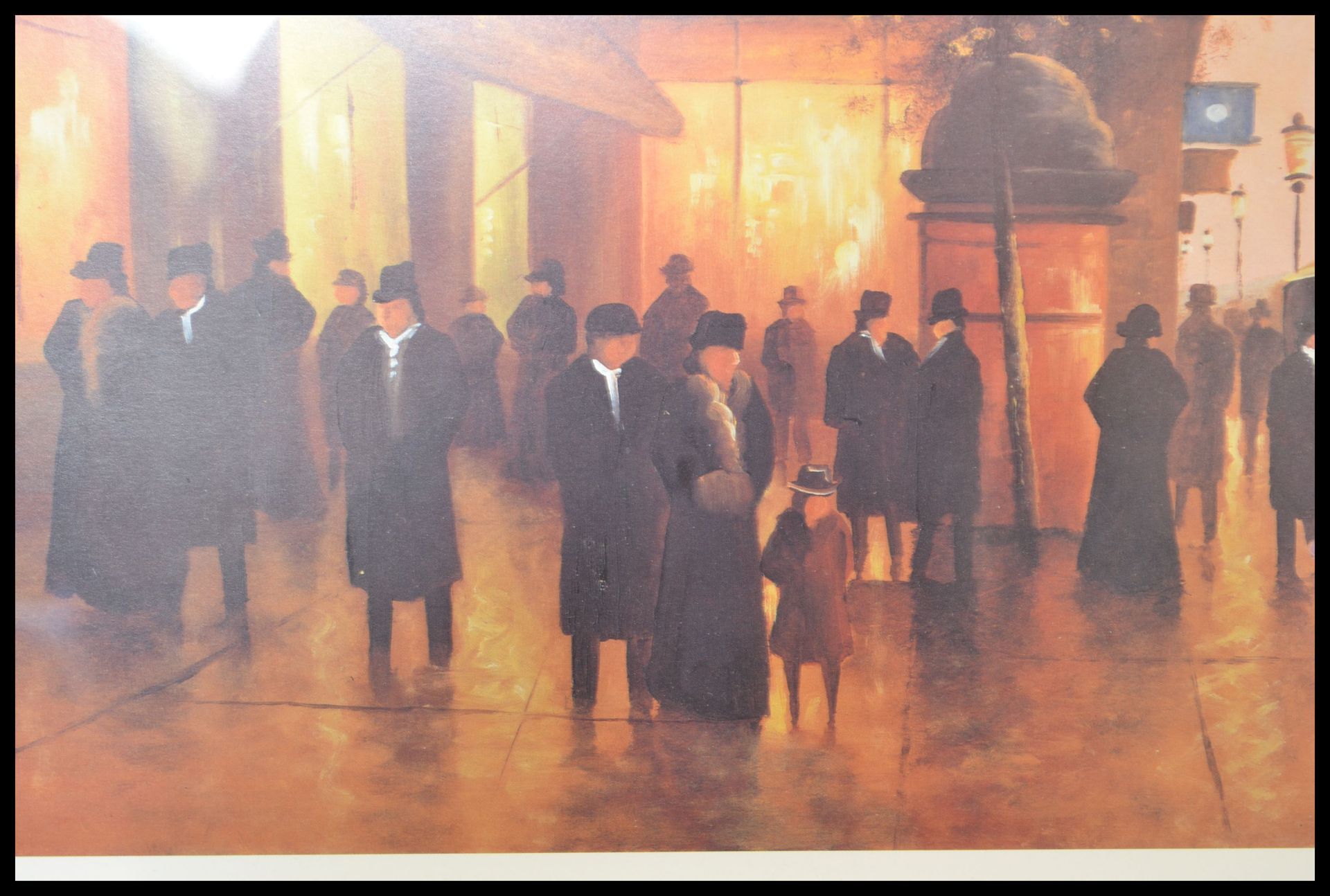 A pair of signed limited edition Raymond Gilronan prints to include 'Autumn in Paris I' depicting - Image 3 of 9
