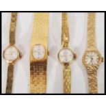 A collection of vintage 20th Century cocktail watches to include a Limit International having a bark
