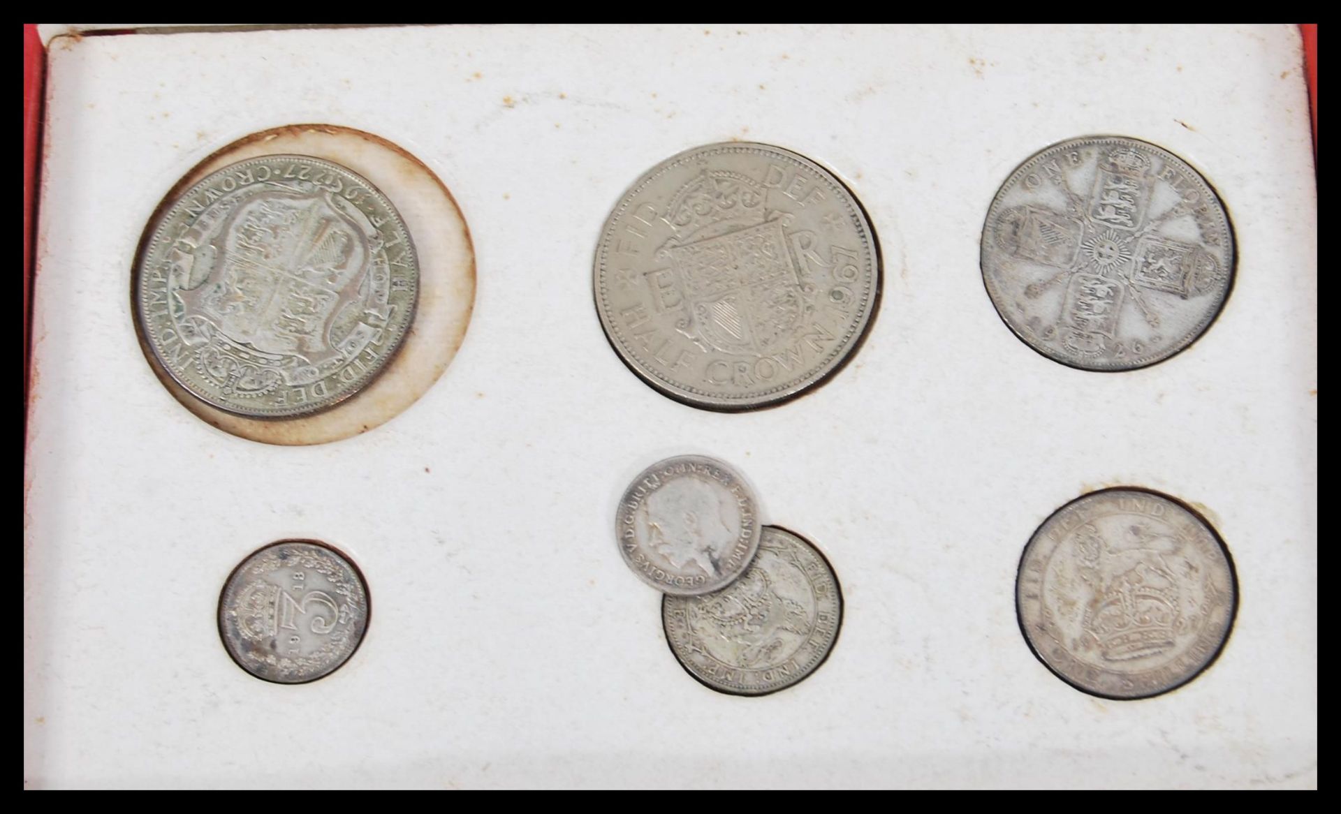 A collection of 20th Century proof and specimen coins, to include 1953 coin set, 1937 specimen coins - Bild 7 aus 8