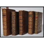 A collection of 17th/18th Century French religious books.