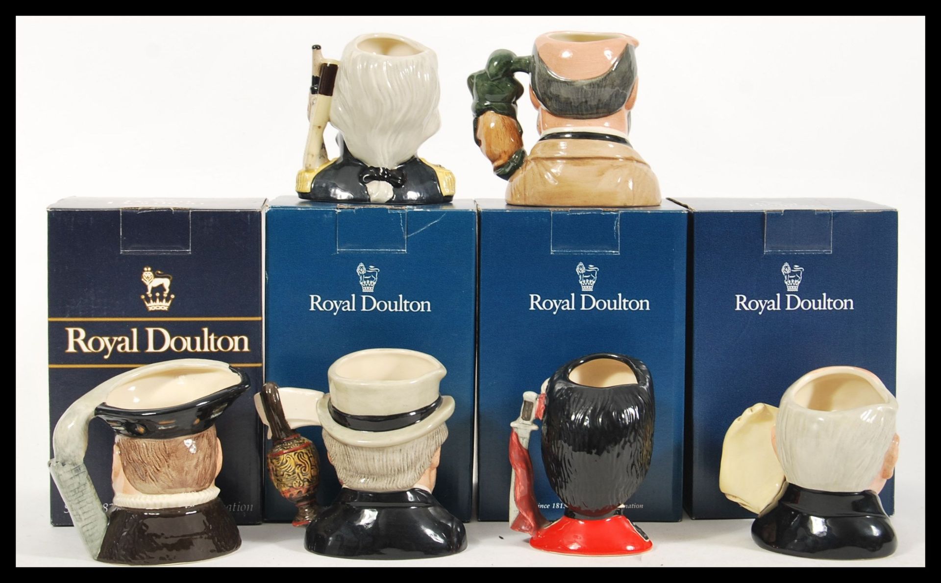 A collection of Royal Doulton character jugs in the form of historical figures to include Henry VIII - Bild 2 aus 5