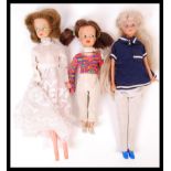 ASSORTED RETRO VINTAGE GIRLS PLAY FIGURE DOLLS